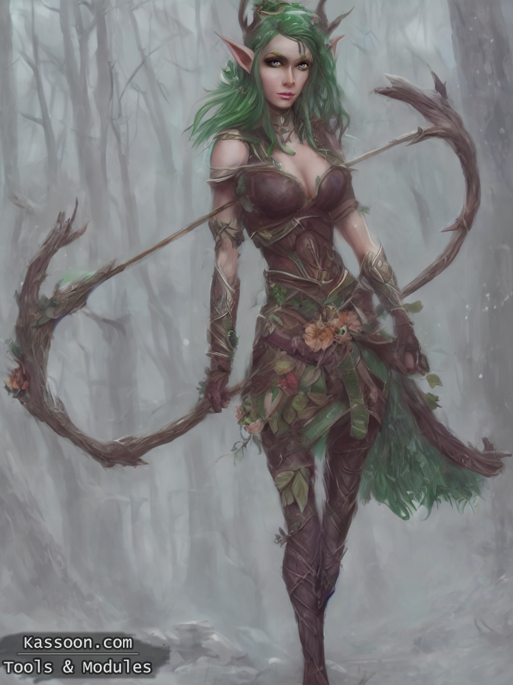 Lyra, Lady of Thorns / Dnd / Pathfinder / 5e / Dungeons and