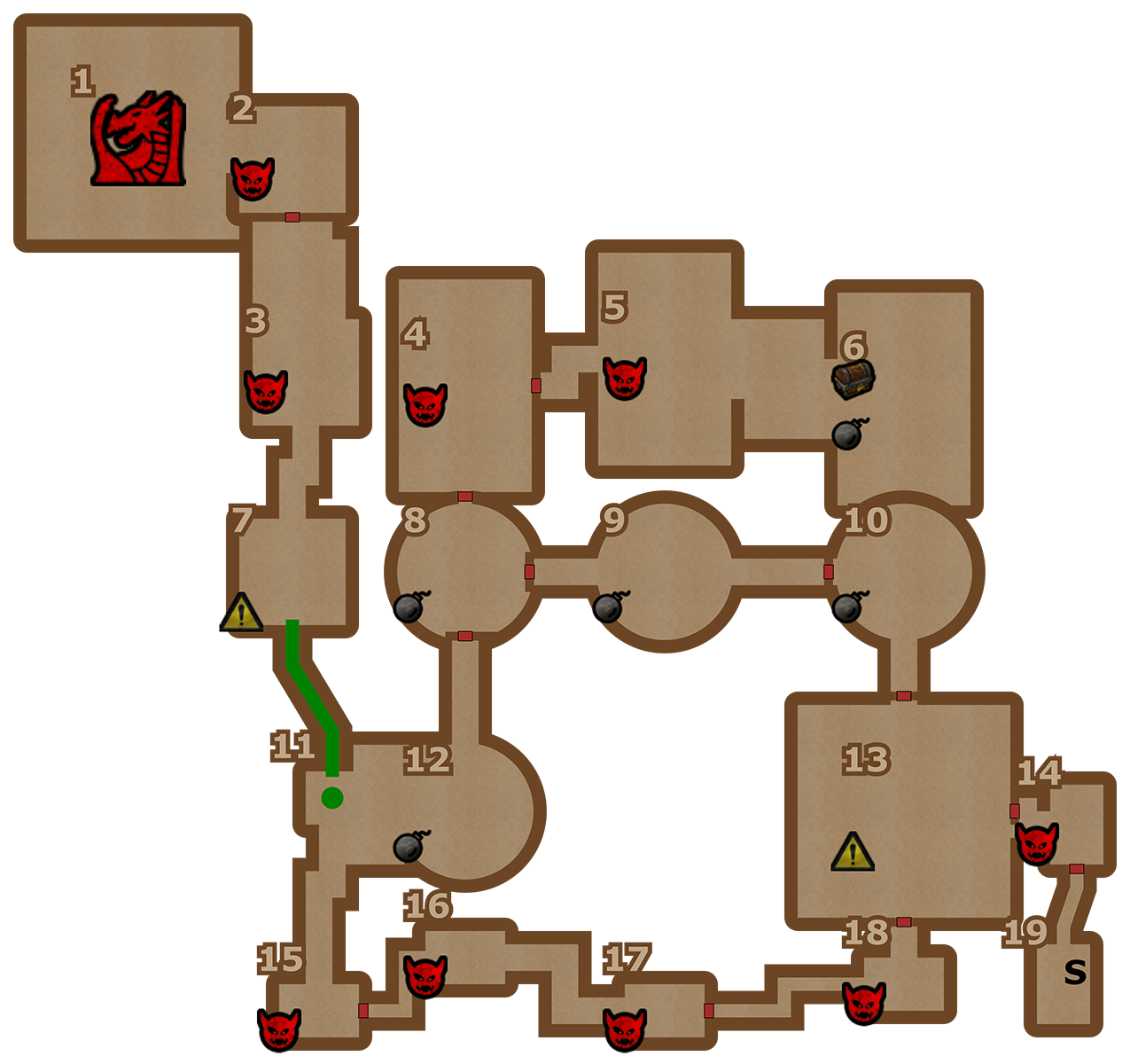 Dungeon Map